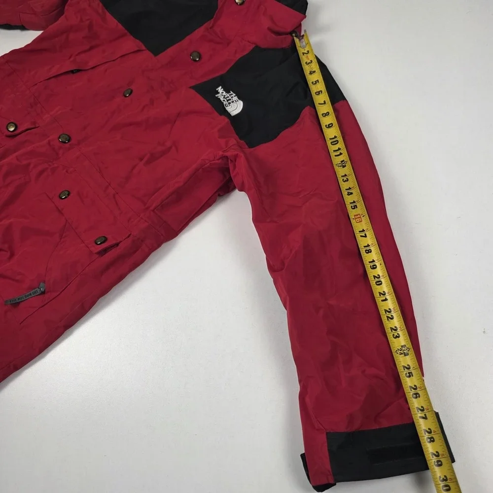 The North Face Jacket Mens Medium Red Black Gore-Tex Waterproof Snow Ski